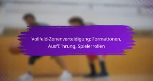 Vollfeld-Zonenverteidigung: Formationen, Ausführung, Spielerrollen